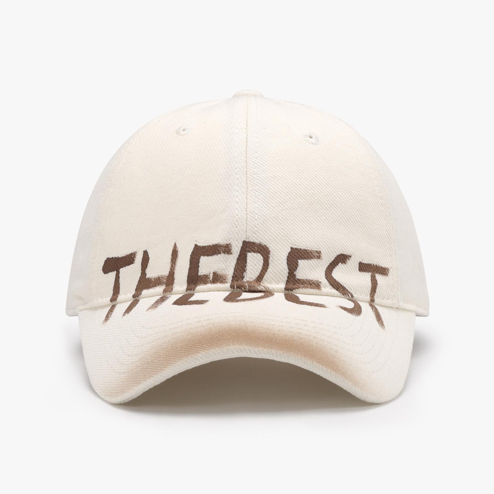 Wholesale Spring Letter Graffiti All-match Outdoor Curved Eaves Soft Top Baseball Hat